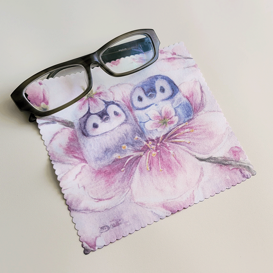 BluDee Lens Cleaning Cloth -Blossom