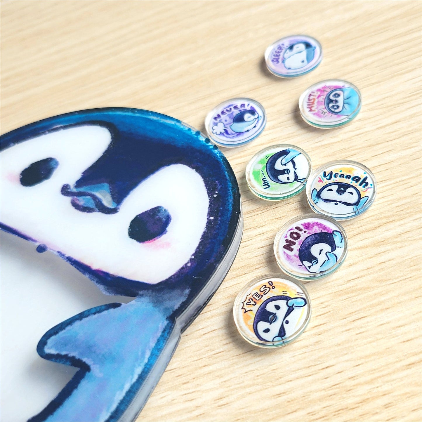 Guide of Choice - Penguin BluDee Acrylic stand