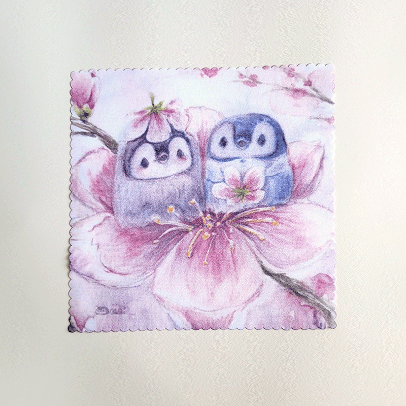 BluDee Lens Cleaning Cloth -Blossom