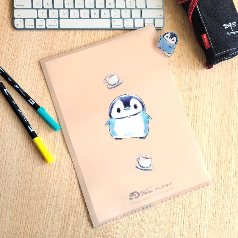 BluDee A4 文件夾  -  喝咖啡篇