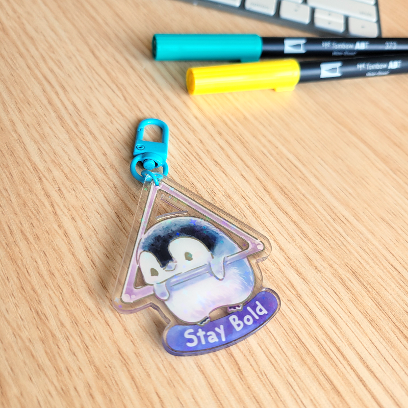 Stay系列鎖匙扣 - Stay Bold