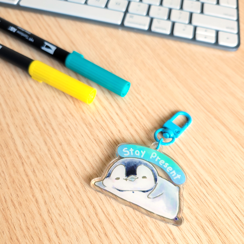 Stay系列鎖匙扣 - Stay Present