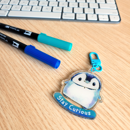 Stay Series Keychain - Stay Curious
