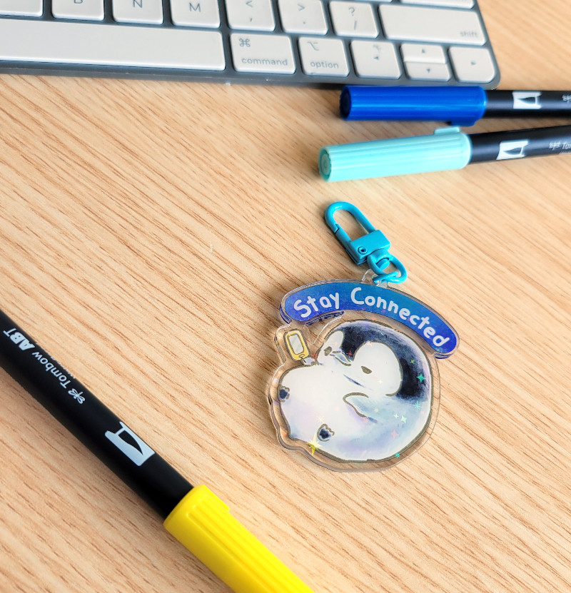 Stay系列鎖匙扣 - Stay Connected