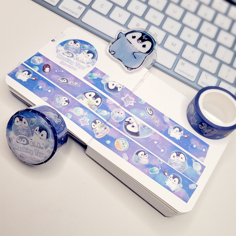 BluDee Masking tape - A) 太空甜品