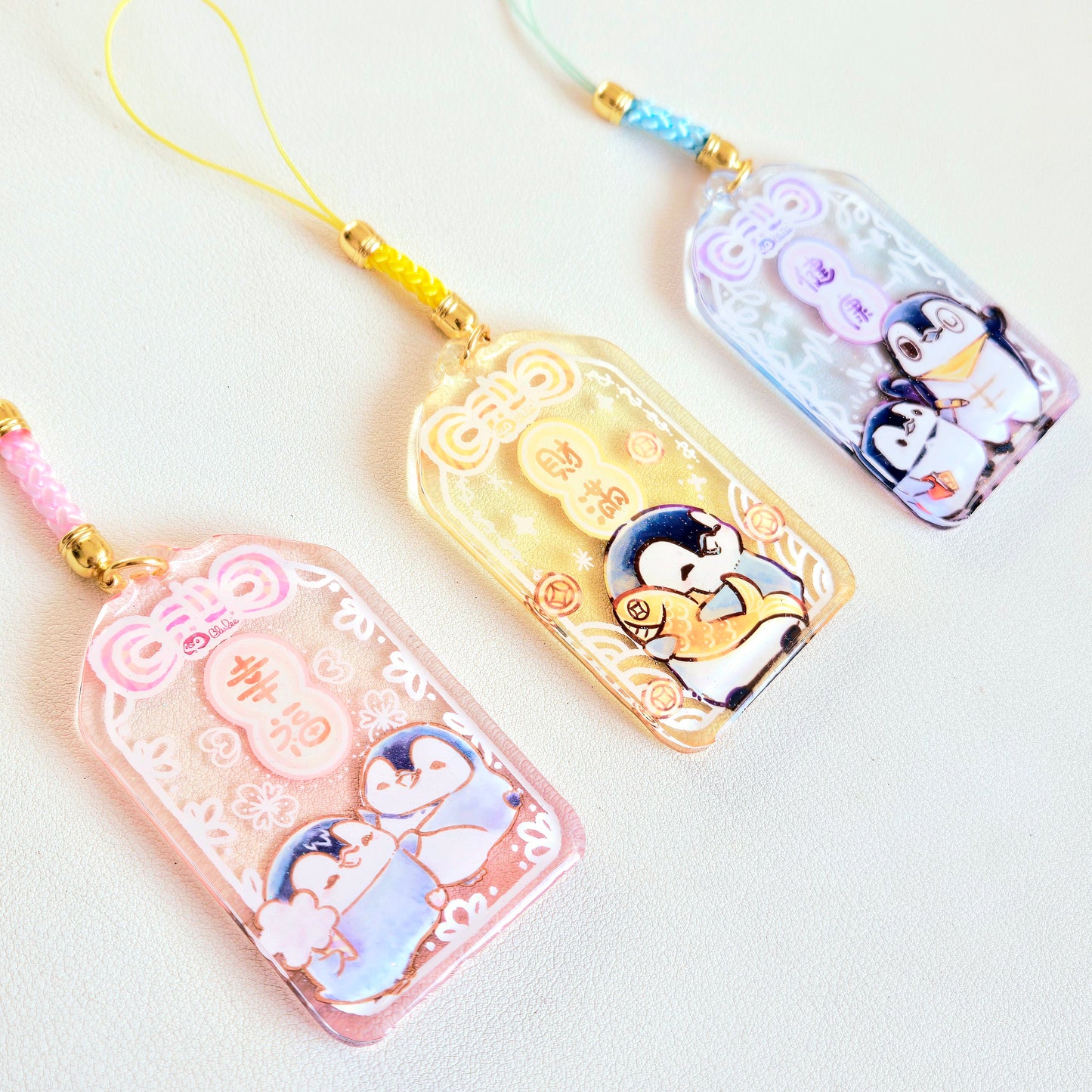 BluDee Crystal Amulet- Happiness