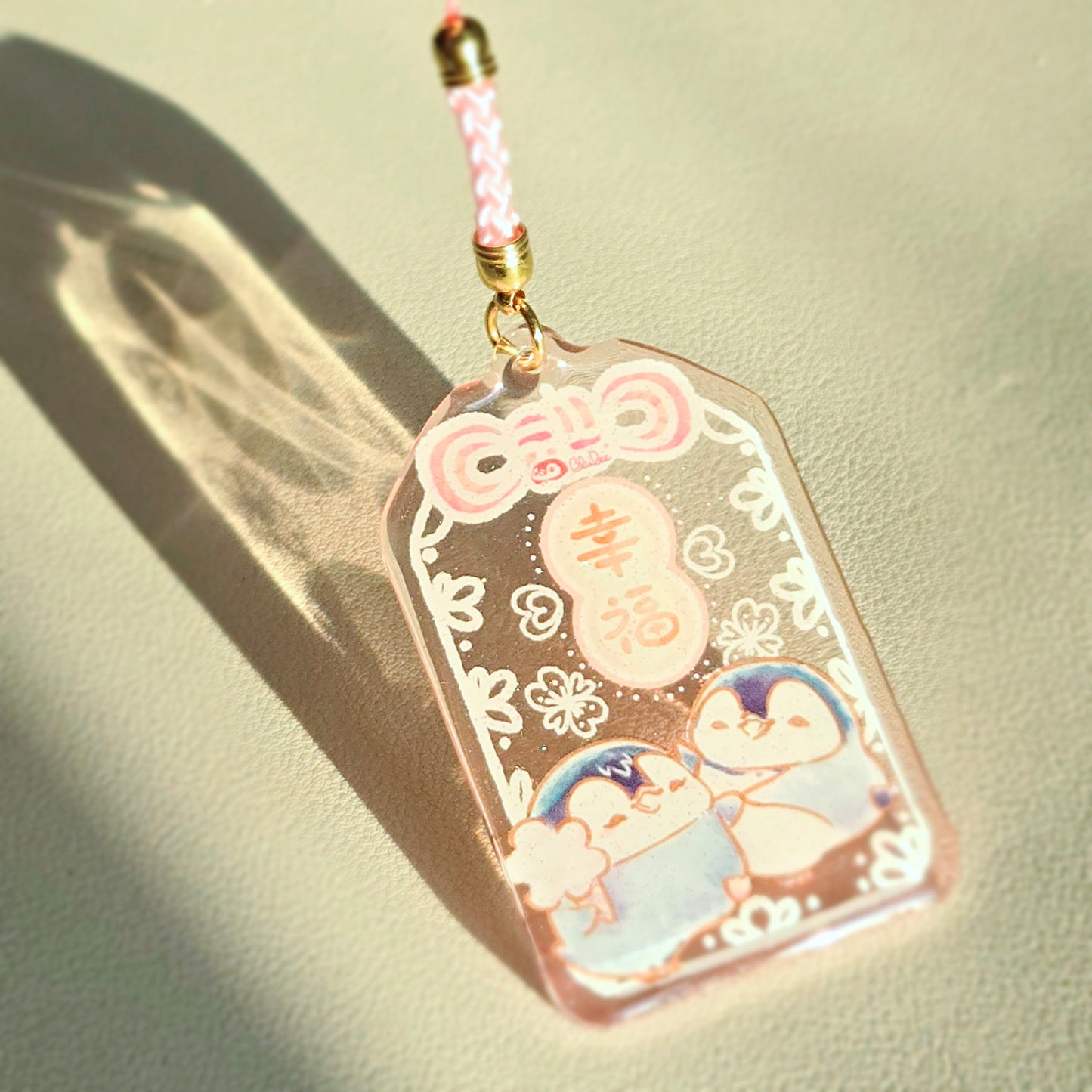 BluDee Crystal Amulet- Happiness