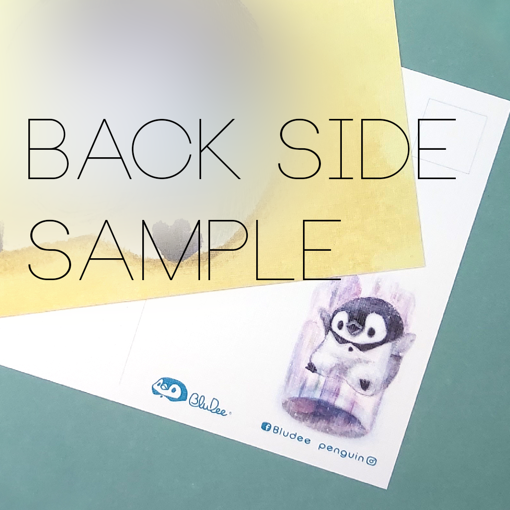 BluDee postcard –10 –Cold Outside