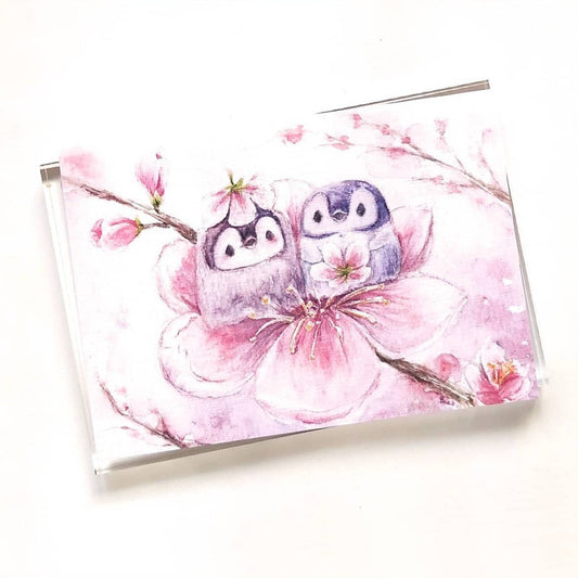 BluDee postcard – 07 – Cherry blossom