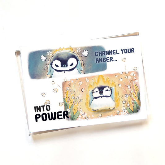 BluDee postcard –11 -Popcorn