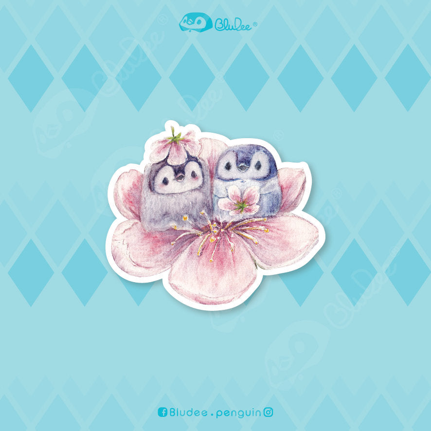 防水貼紙(小) – Cherry blossom