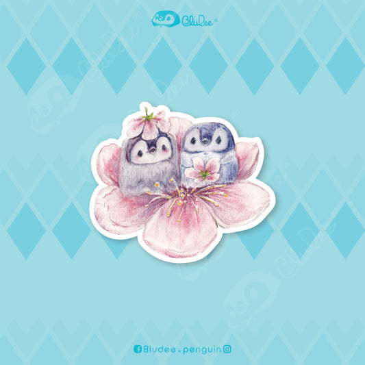 防水貼紙(小) – Cherry blossom