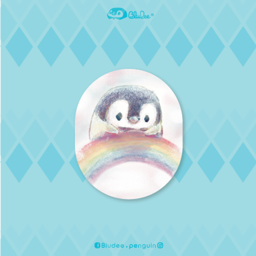 Water Proof Sticker (S) -Rainbow