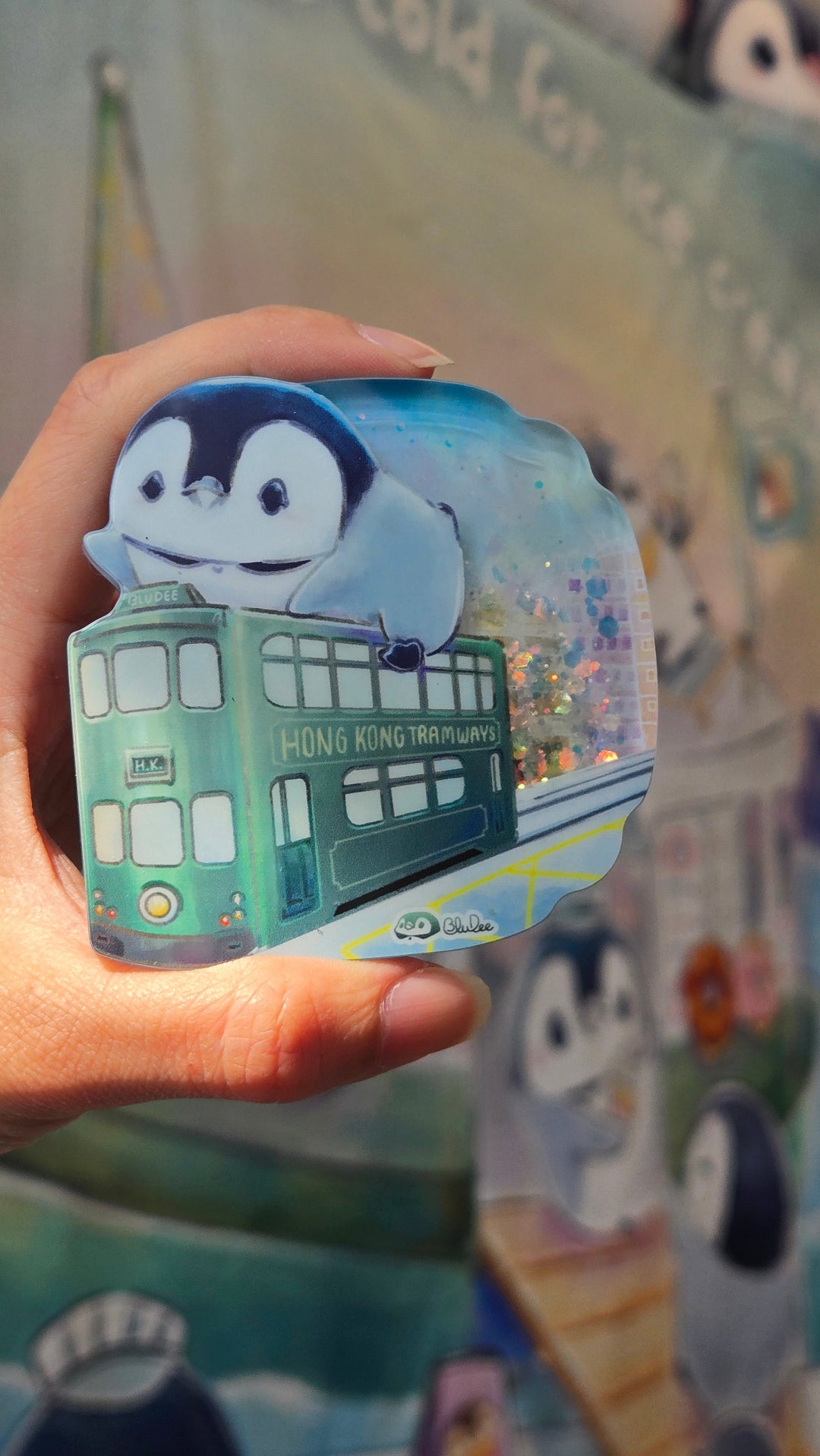 BluDee 星沙磁石貼 - 香港篇 - 叮叮漫遊